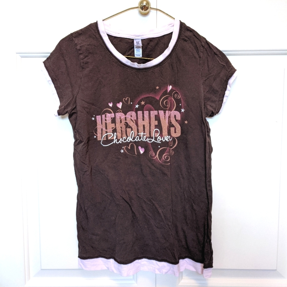 HERSHEY'S Girl's Brown T-shirt
